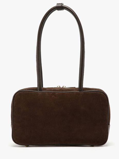 Sac Porté épaule Velvet Caviar Cuir Milano Marron velvet caviar VC25093 vue secondaire 4