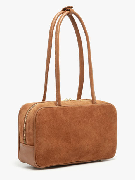 Sac Porté épaule Velvet Caviar Cuir Milano Marron velvet caviar VC25093 vue secondaire 2