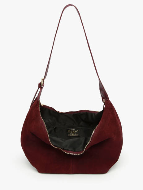 Shoulder Bag Velvet Caviar Leather Milano Red velvet caviar VC25091 other view 3