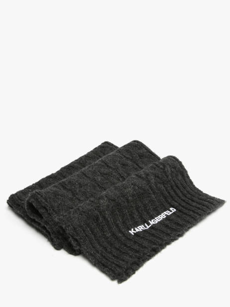 Scarf K Essential Karl lagerfeld Gray k essential A4W33029 other view 2