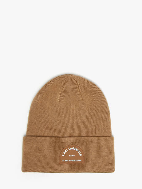 Bonnet Rue St Guillaume Karl lagerfeld Marron rsg A4W33107