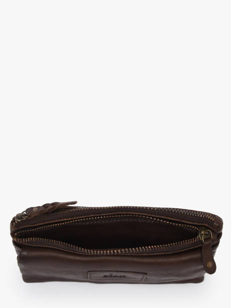 Wallet Leather Biba Brown heritage BT34 other view 2