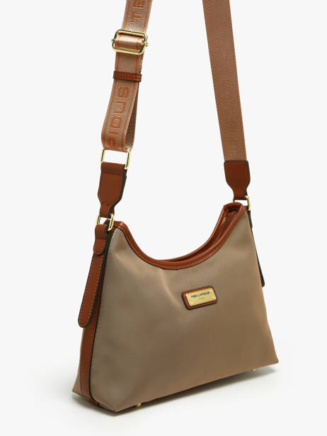 Shoulder Bag Jamie Nylon Ted lapidus Beige jamie DU43504 other view 2