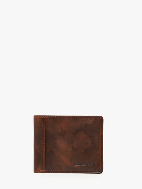 Wallet Leather Maverick Brown the original MAVTO010