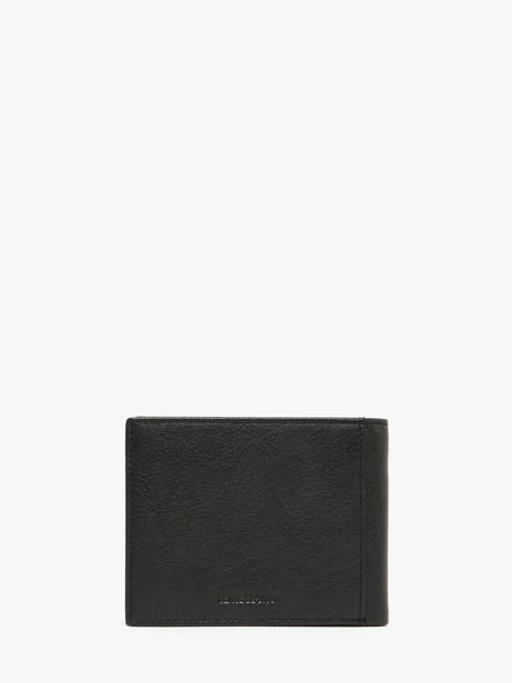 Wallet Baltimore Leather Serge blanco Black baltimore BAL21044 other view 3