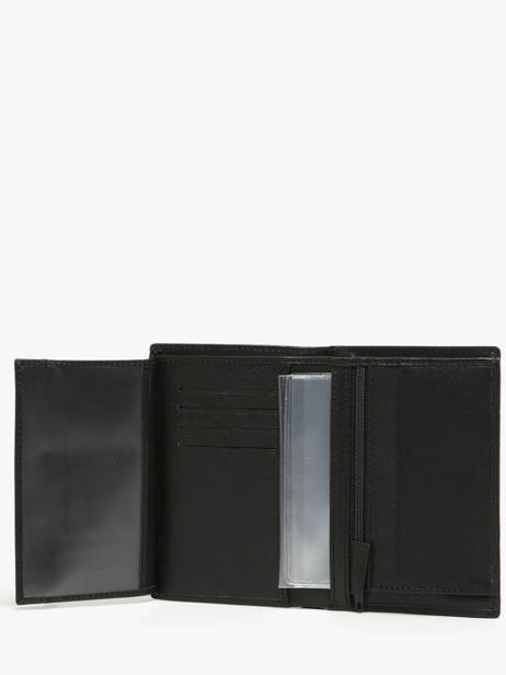 Wallet Baltimore Leather Serge blanco Black baltimore BAL21019 other view 2