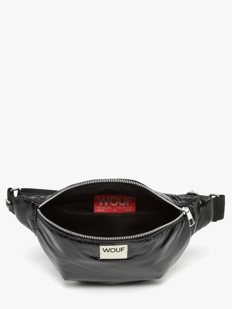 Sac Banane Wouf Noir glossy BW250023 vue secondaire 3
