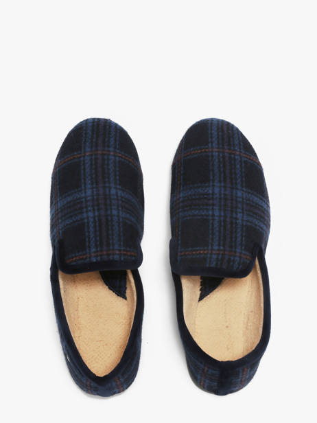 Chaussons Isotoner Bleu men 98121