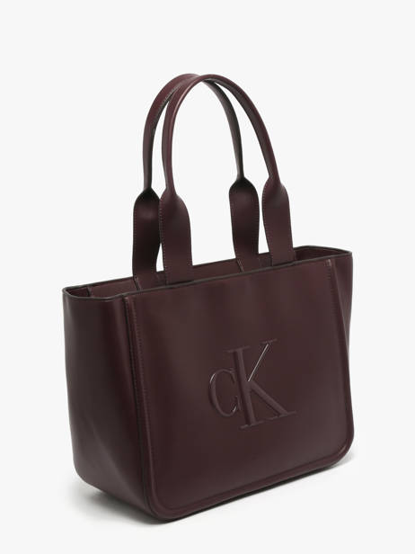 Shoulder Bag Bold Monogram Calvin klein jeans Brown bold monogram 4F3218G other view 2