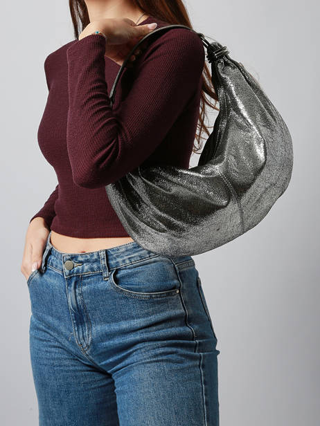 Shoulder Bag Crips Miniprix Silver crips 88171 other view 1