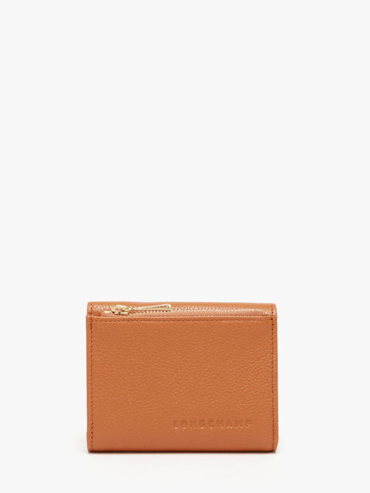 Longchamp Le foulonné Portefeuilles Orange