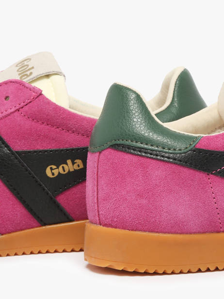 Sneakers Elan En Cuir Gola Rose women CLB538 vue secondaire 2