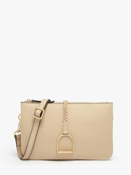 Sac Bandoulière Torsade Cuir Etrier Beige torsade ETOS0142