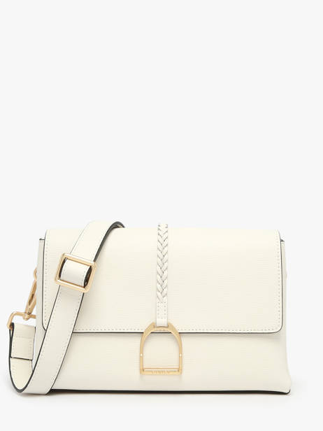 Sac Bandoulière M Torsade Cuir Etrier Blanc torsade ETOS169M