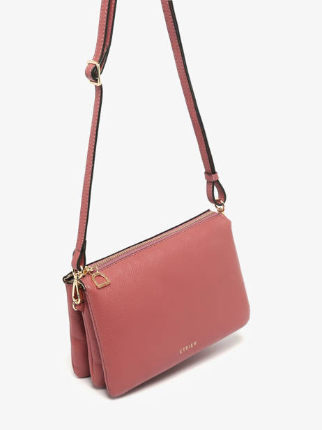 Sac Bandoulière Tradition Cuir Etrier Rose tradition ETRA0143 vue secondaire 2