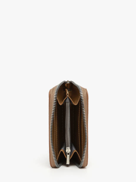 Porte-monnaie Wt Sigle Miniprix Marron wt sigle 5009 vue secondaire 1