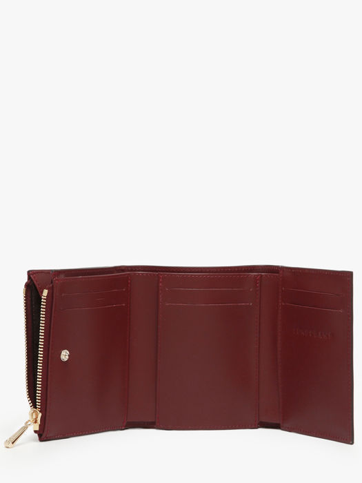 Longchamp Epure timeless Portefeuilles Rouge