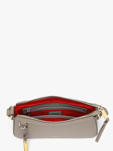 Sac Bandoulière Faubourg Cuir Lancel Gris faubourg A13524 vue secondaire 3