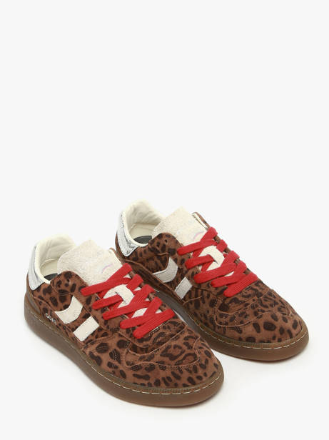 Sneakers Goal In Leather Coolway Brown women 7603298 other view 1