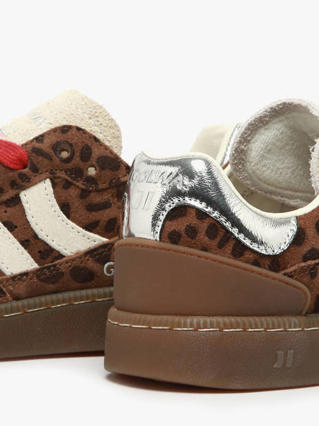 Sneakers Goal In Leather Coolway Brown women 7603298 other view 2