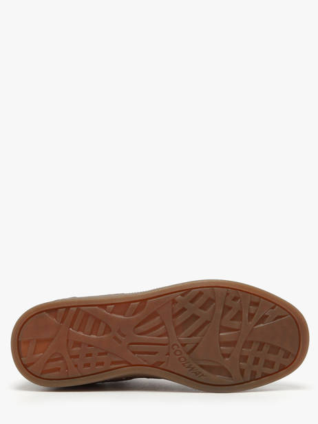Sneakers Goal In Leather Coolway Brown women 7603298 other view 4