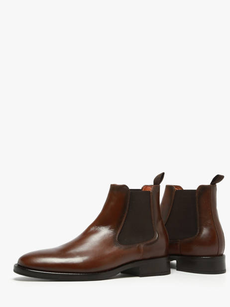 Chelsea Boots In Leather Kost Brown men B other view 2
