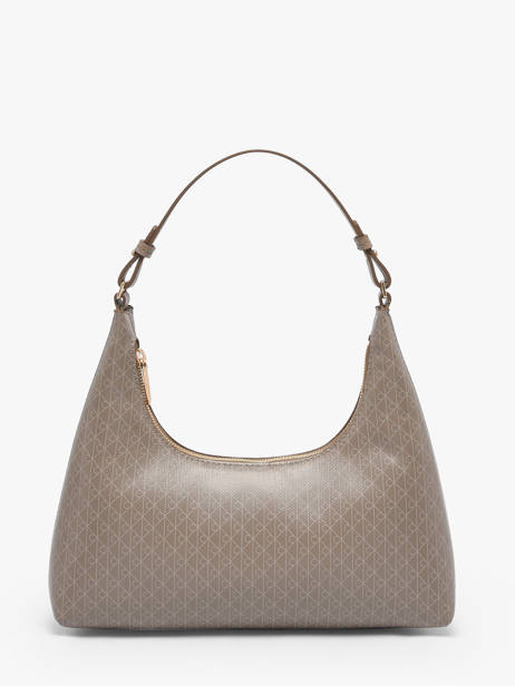 Sac Porté épaule Coated Emblem Polyester Recyclé Calvin klein jeans Marron coated emblem 4F3298G
