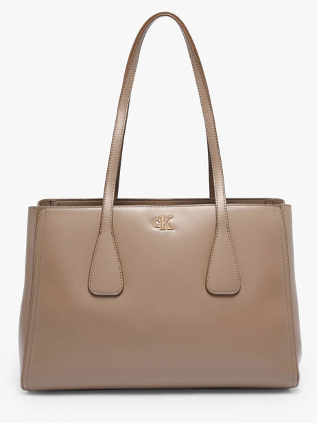 Shoulder Bag Hardware Monogram Calvin klein jeans Beige hardware monogram 4F3442G