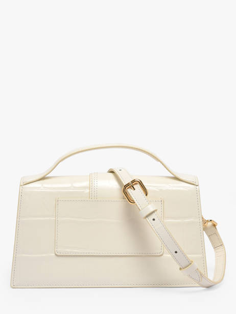 Preloved Leather Grand Bambino Crossbody Bag Jacquemus White second life 1567341 other view 6