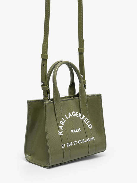 Sac Bandoulière Rsg Polyester Karl lagerfeld Vert rsg A4W50015 vue secondaire 2