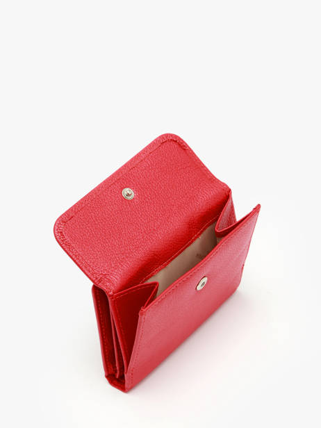 Wallet Confort Leather Hexagona Red confort 467468 other view 3