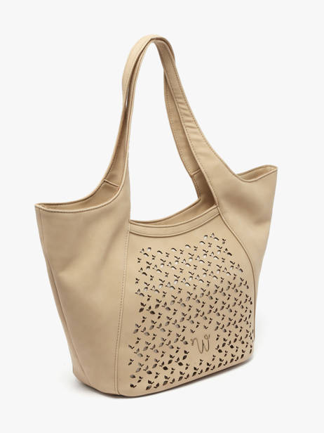 Sac Porté épaule Zamia Woomen Beige zamia WZAM07 vue secondaire 2