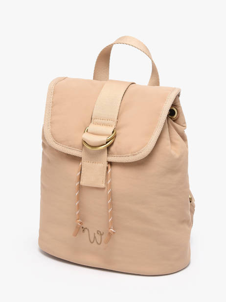 Sac à Dos Woomen Beige primevere WPRI03 vue secondaire 2