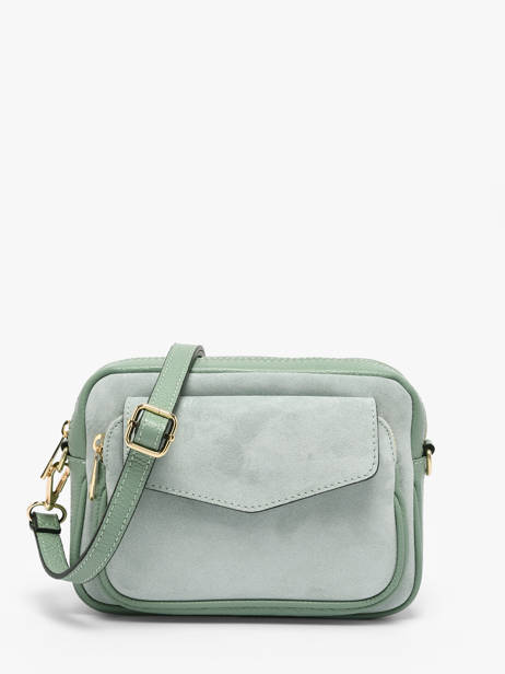 Sac Bandoulière Velvet Caviar Cuir Milano Vert velvet caviar VC25067