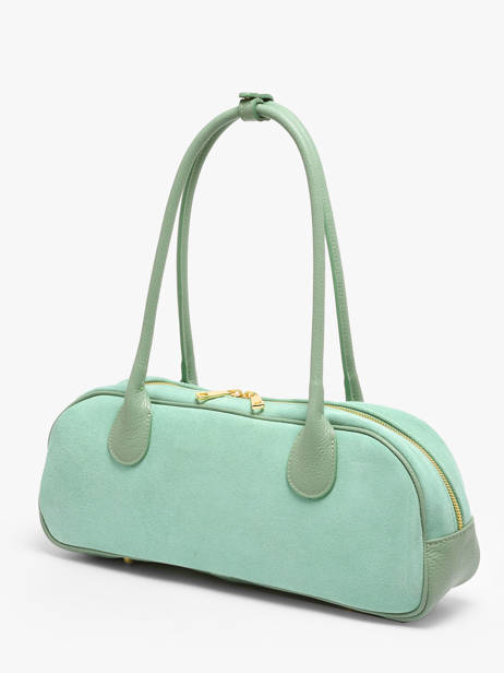 Sac Porté épaule Velvet Caviar Cuir Milano Vert velvet caviar VC25112 vue secondaire 2
