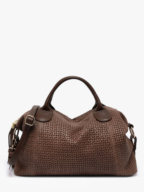 Sac Porté Main Beautiful Cuir Milano Marron beautiful BE25111