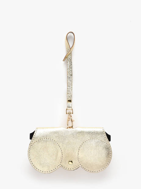 Sunglass Case Nine Leather Milano Silver nine NI25069