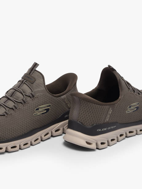 Sneakers Glide-step Noxus Skechers Brown men 233010 other view 2