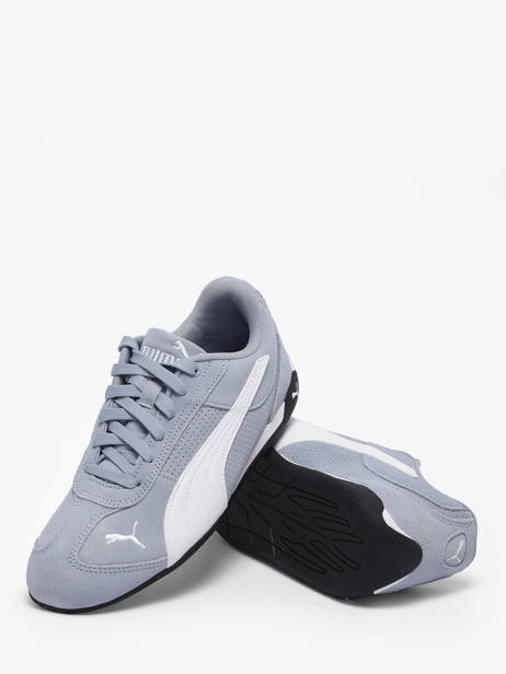 Sneakers In Leather Puma Gray women 40509707 other view 2