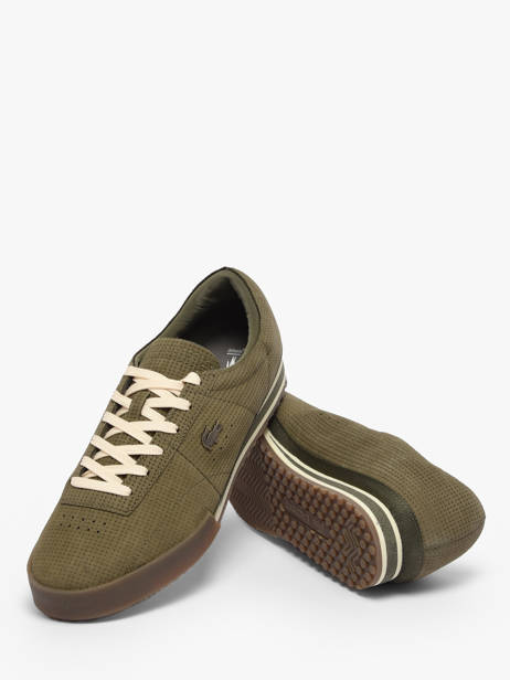 Sneakers In Leather Lacoste Green men 1SMA0067 other view 3