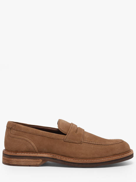 Moccasins In Leather Clarks Brown men 26186450