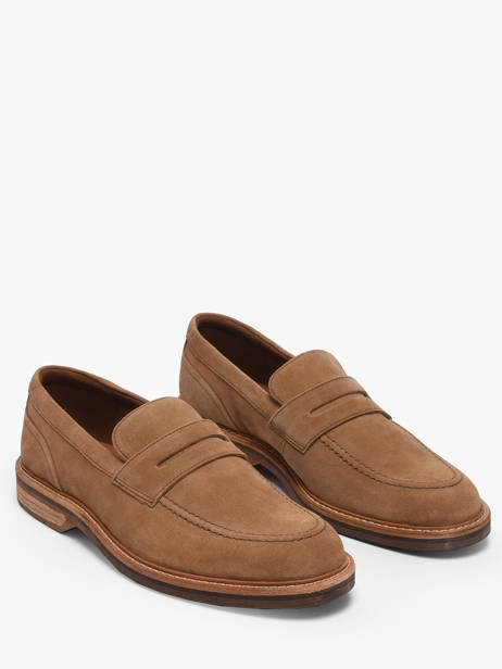 Moccasins In Leather Clarks Brown men 26186450 other view 2