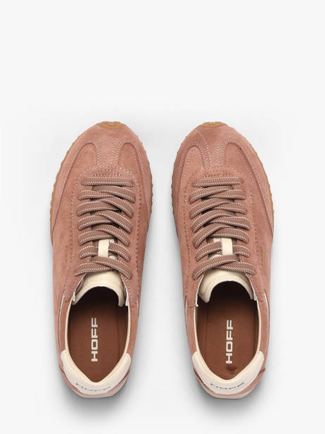 Sneakers In Leather Hoff Brown women 22561023 other view 4