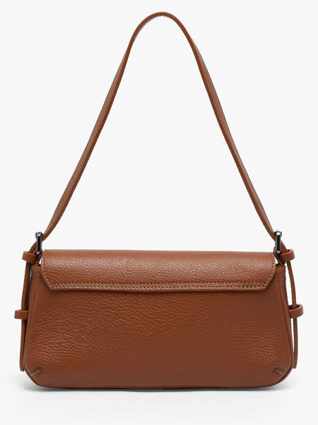 Sac Porté épaule Caviar Cuir Milano Marron caviar CA25111 vue secondaire 4