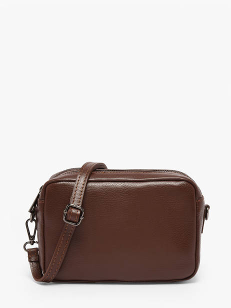 Sac Bandoulière Caviar Cuir Milano Marron caviar CA25112