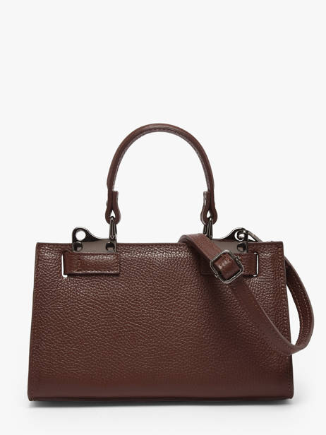 Sac Porté Main Caviar Cuir Milano Marron caviar CA25114 vue secondaire 4