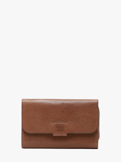 Wallet Leather Biba Brown wallet VET1L