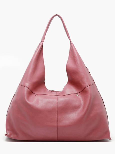 Sac Porté épaule Heritage Cuir Biba Rose heritage STT1L vue secondaire 4