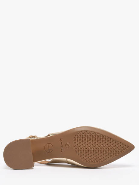 Pumps In Leather Tamaris Gold women 42 other view 4