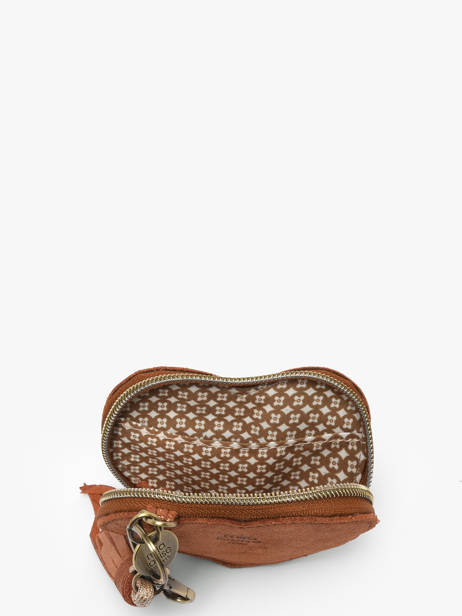 Porte-monnaie Vintage Cuir Mila louise Marron vintage 16083X vue secondaire 1